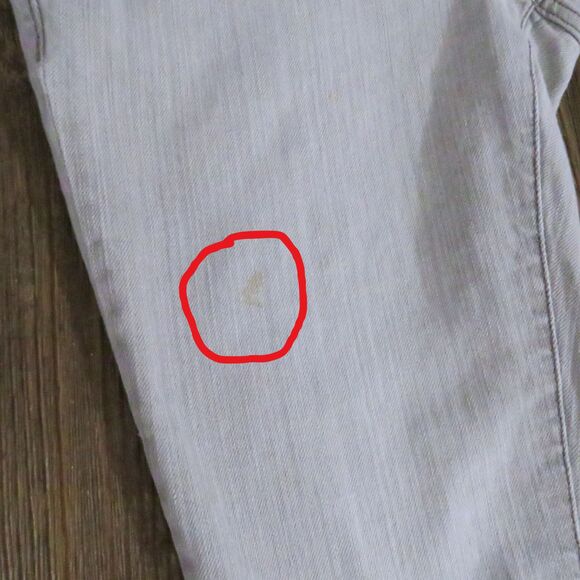 Gray Jeans Women Sz 6 Boot Cut Light Gray Mid Rise Casual Western Faded Glory - Picture 10 of 10